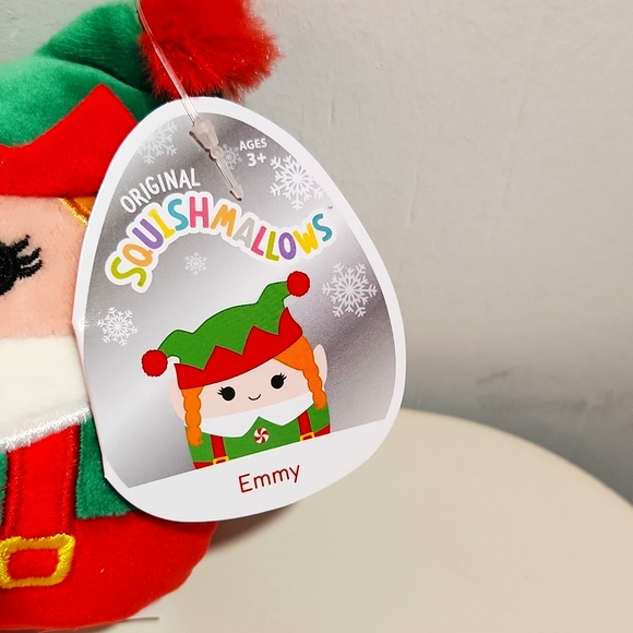 EMMY THE ELF - SQUISHMALLOWS HOLIDAY - 4.5" PLUSHIE - NEW WITH TAG - Picture 3 of 8